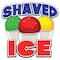 Signmission Shaved Ice Decal Concession Stand Food Truck Sticker, D-DC-24 Shaved Ice19 D-DC-24 Shaved Ice19 - alternate 1